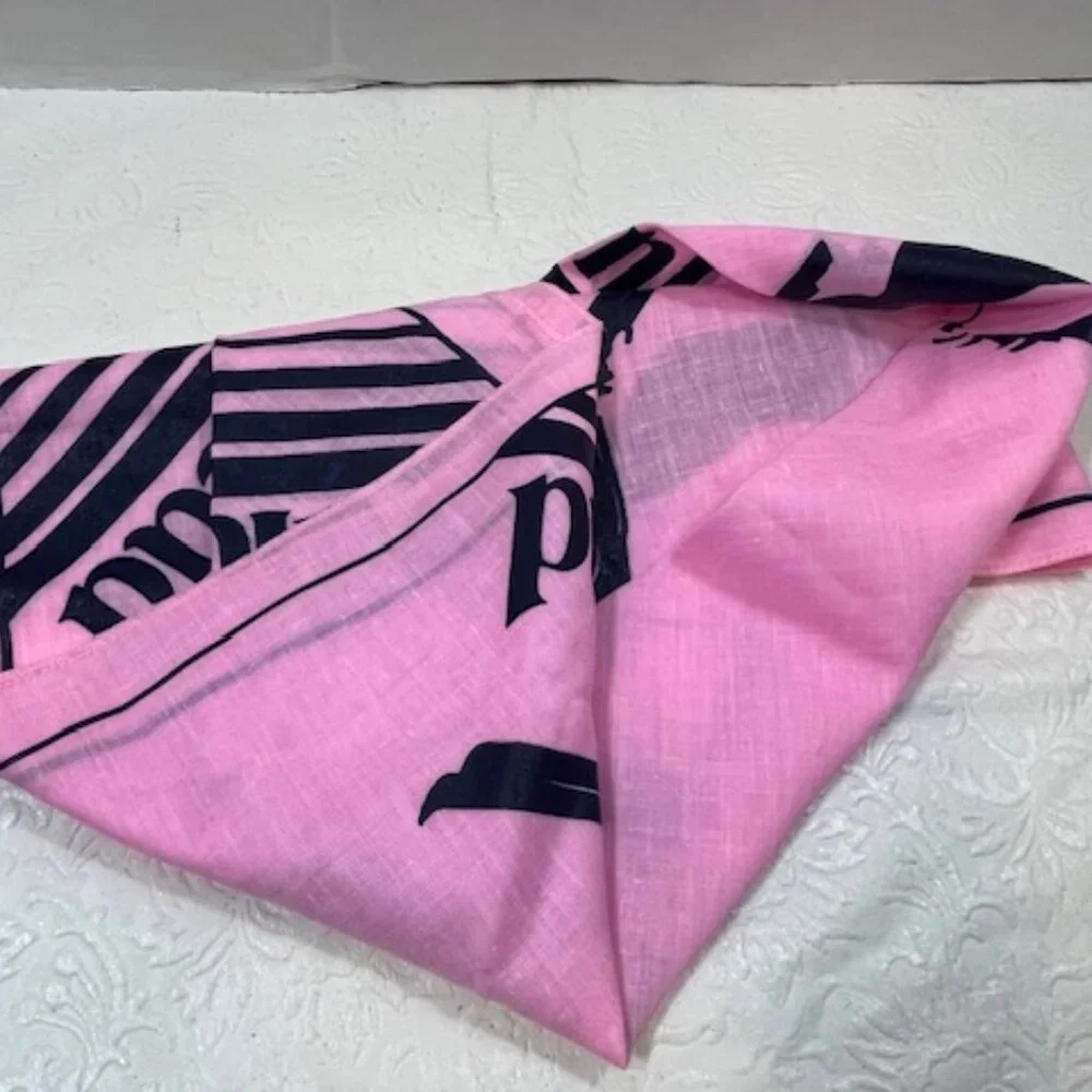 Indianhead Michigan Cotton Ski Scarf Bandana Pink 21